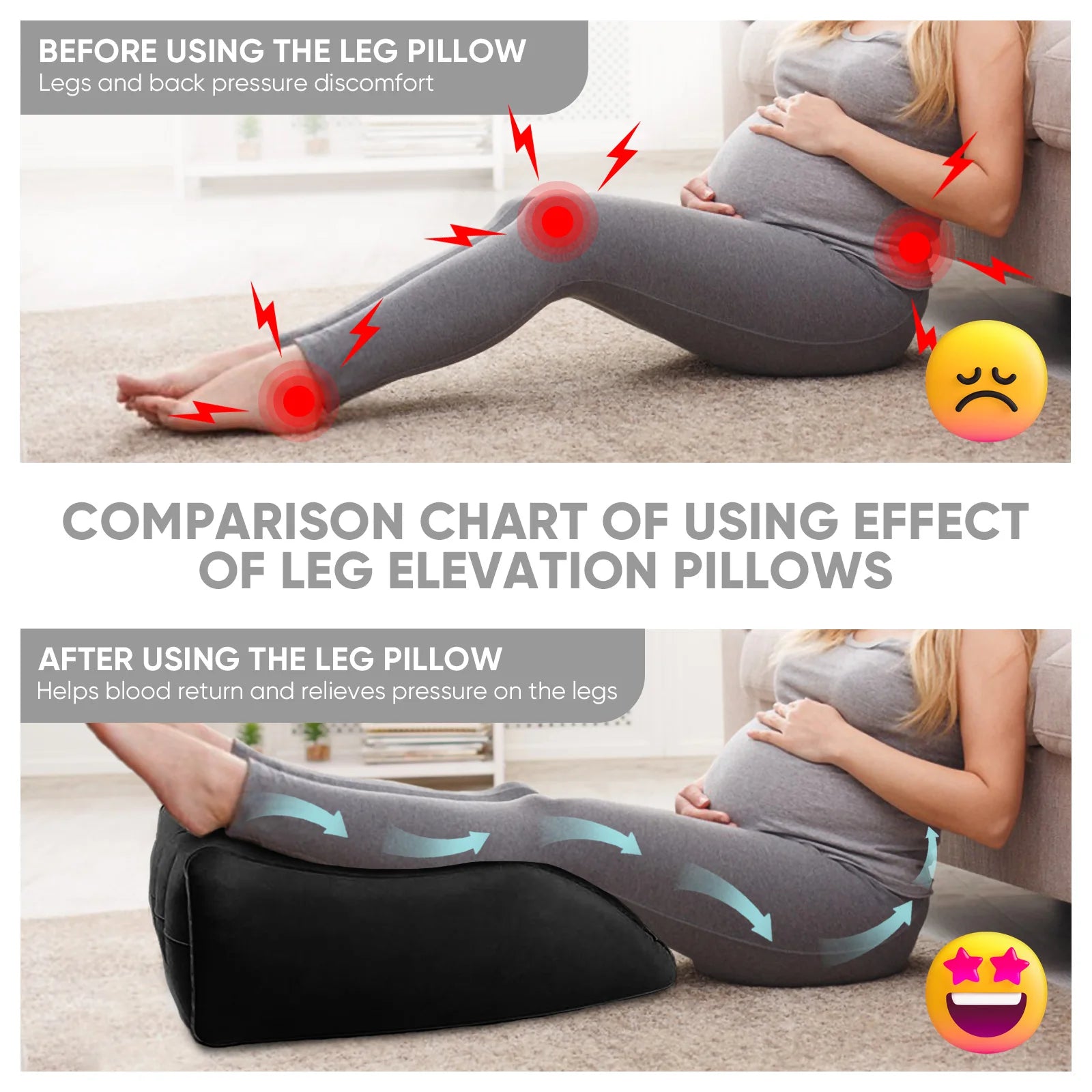 Inflatable Leg Pillow The Max Mall