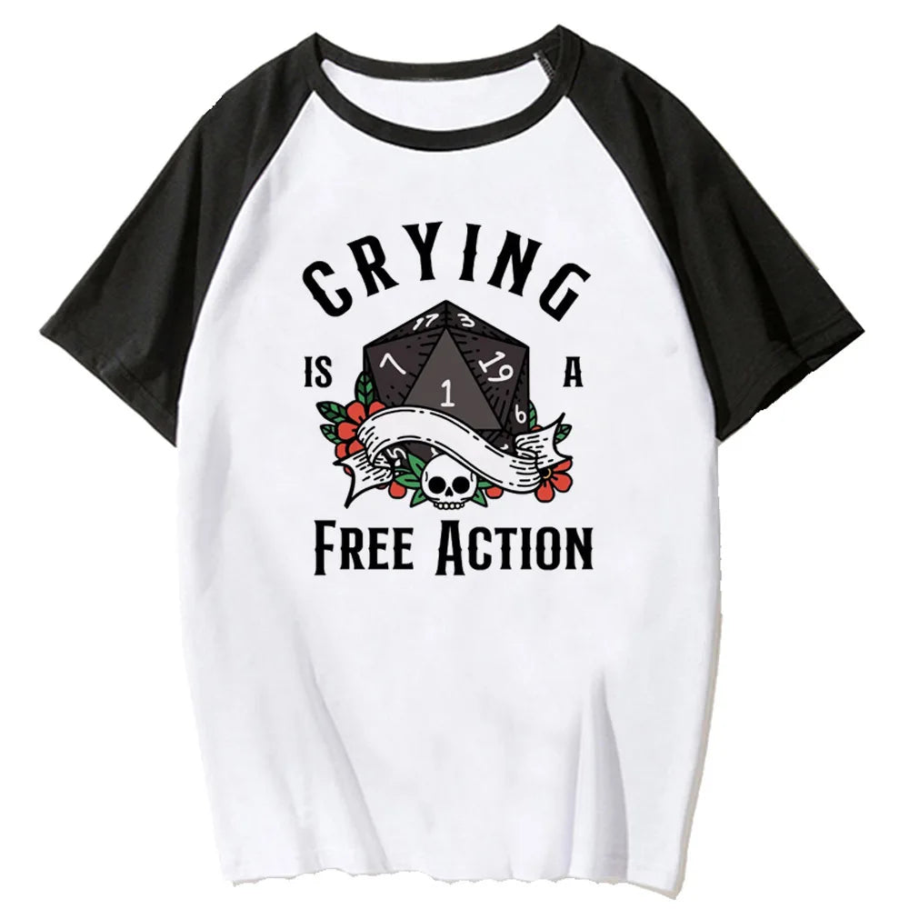 Women's Cartoon T-Shirt - Funny Print