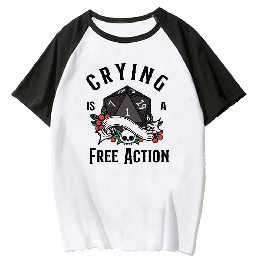 Women's Cartoon T-Shirt - Funny Print NoEnName_Null