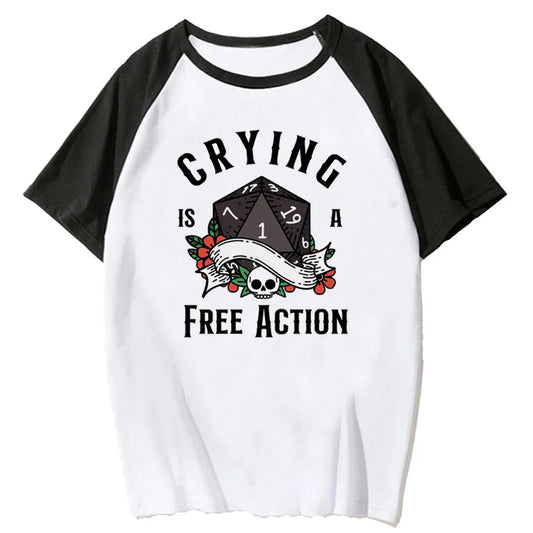Women's Cartoon T-Shirt - Funny Print