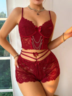 2PCS Women Sexy Pajama Set