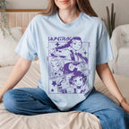 Casual Letter Print T-Shirt - Summer Polyester Tee The Max Mall