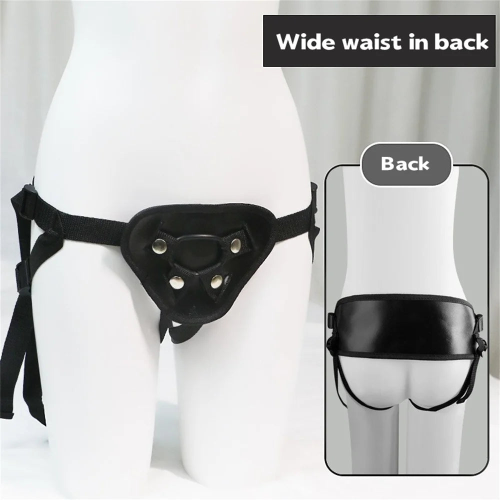 Strap On Dildo Harness Shorts for Lesbian Gay Wearable Dildo Pants for Women Couples