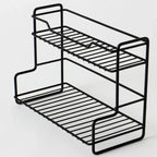 Modern Kitchen Organizer Shelf Waterproof Double-layer Kitchen Storage Stand The Max Mall