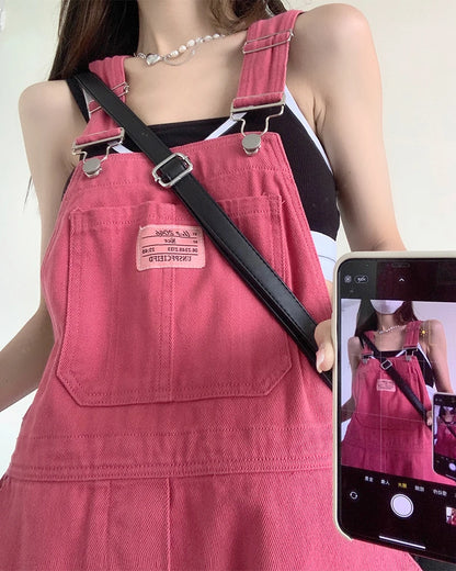Rose Pink Straight Jeans