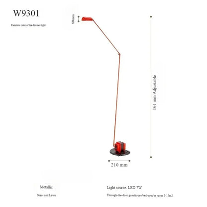 JIANKEXING LED Tall Reading Floor Lamp