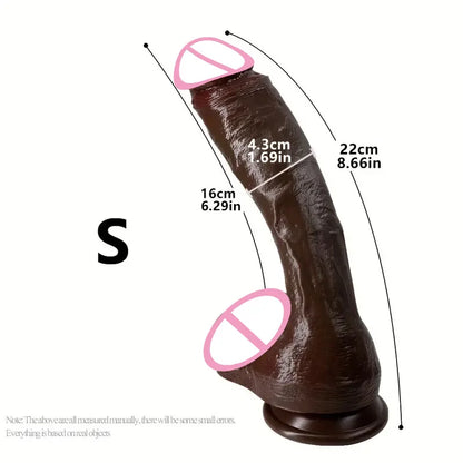 Large Realistic Dildo with Suction Cup