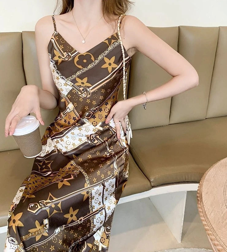 RankSweet Office Dress - V-Neck Sleeveless