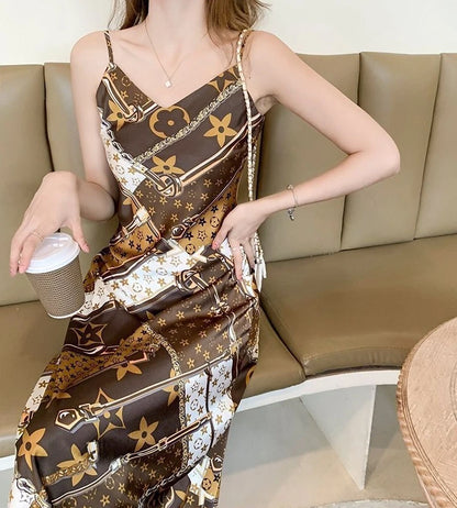 RankSweet Office Dress - V-Neck Sleeveless