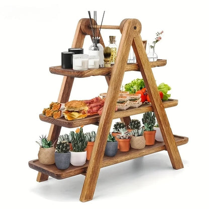 3 Tier Serving Tray Three Tiered Cupcake Stand Rectangle