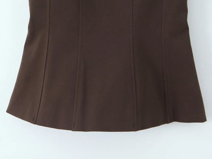nlzgmsj Backless Top - Sexy Club Style