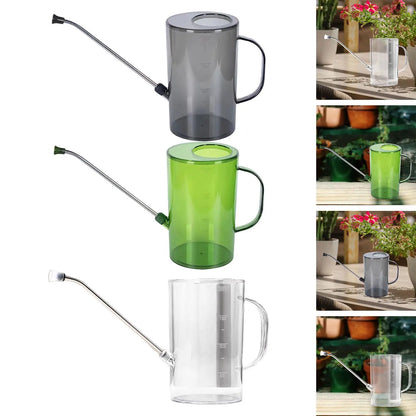 2L Garden Watering Can with Long Spout