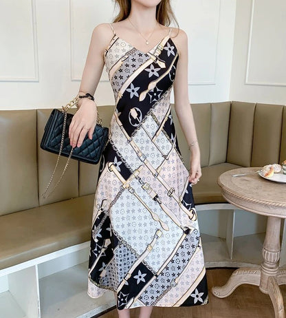 RankSweet Office Dress - V-Neck Sleeveless