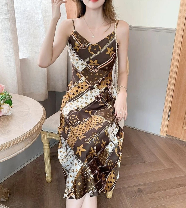 RankSweet Office Dress - V-Neck Sleeveless