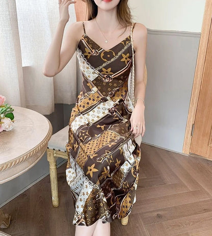 RankSweet Office Dress - V-Neck Sleeveless