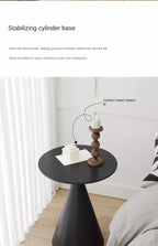 BOMP Round Coffee Table - Minimalist Modern Metal BOMP