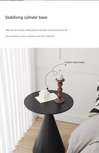 BOMP Round Coffee Table - Minimalist Modern Metal