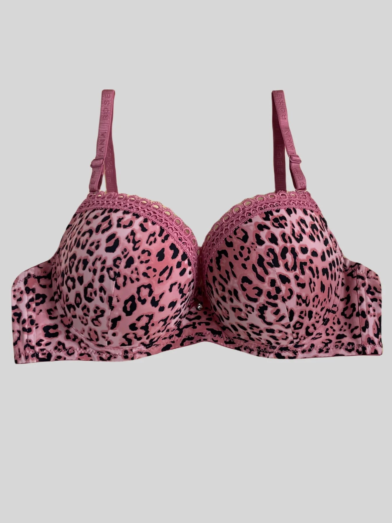 Push Up Embroidered Bra