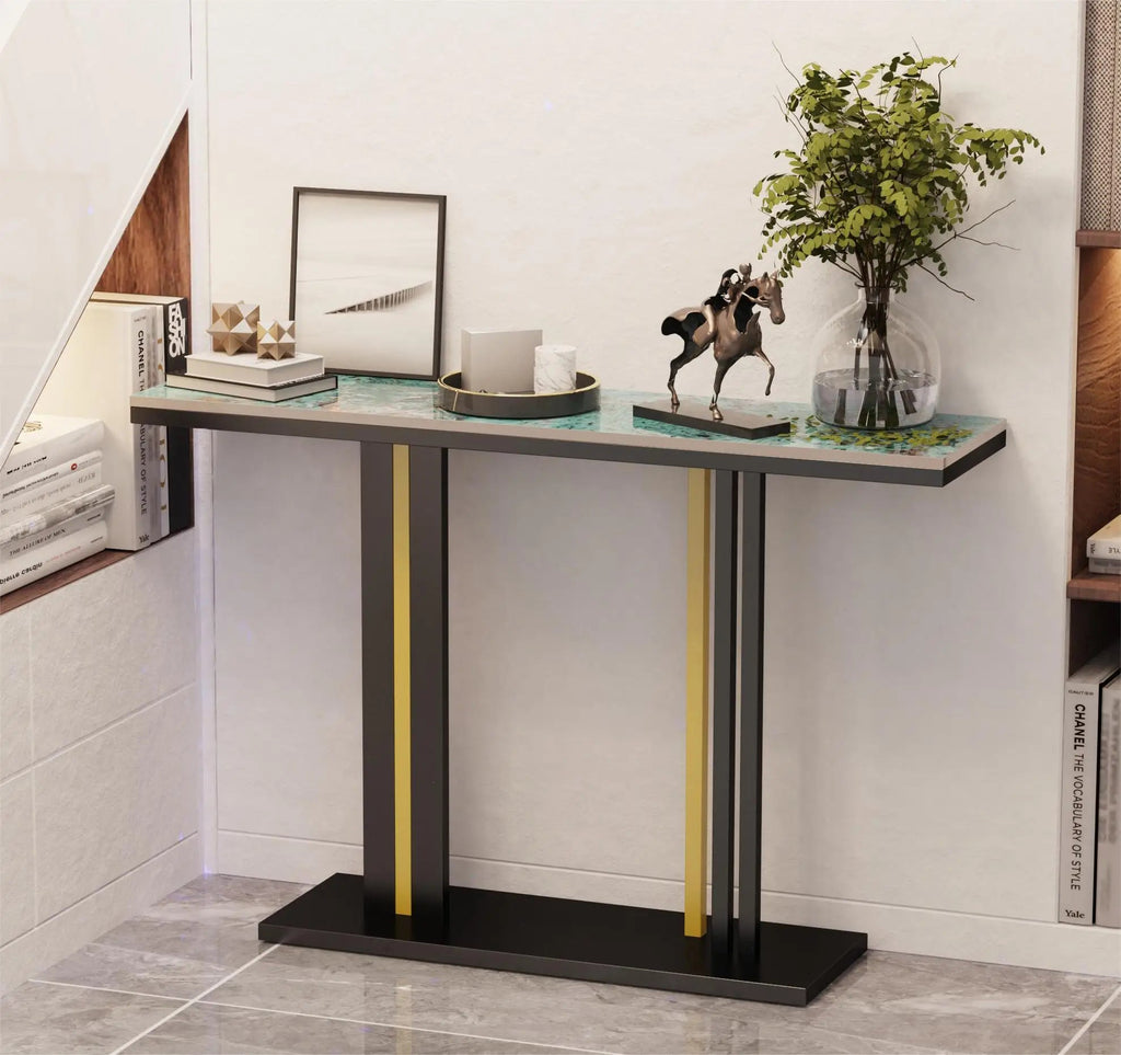 Modern Marble Console Table The Max Mall
