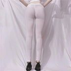 Women's High Waist Sheer Nylon Leggings The Max Mall