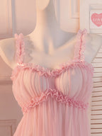Elegant Lace Babydoll Set