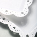 Rectangular Dessert Plates Set of 2 - Reusable PP Plastic Square Serving Plates The Max Mall