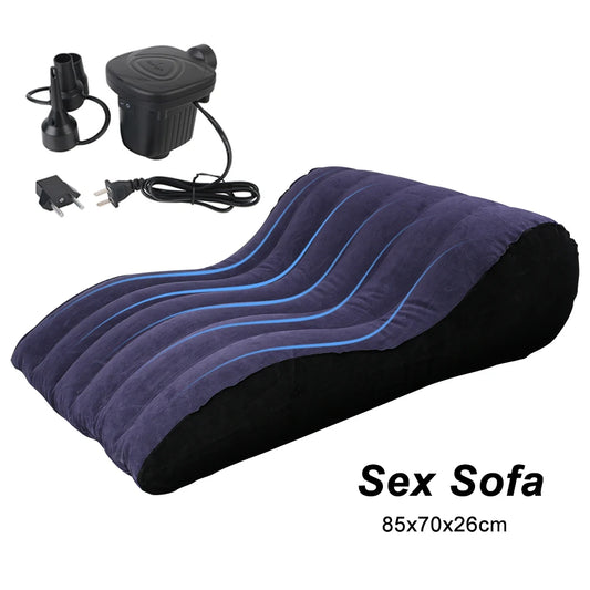 Big Sex Sofa Inflatable Furniture Adults Games Pillows