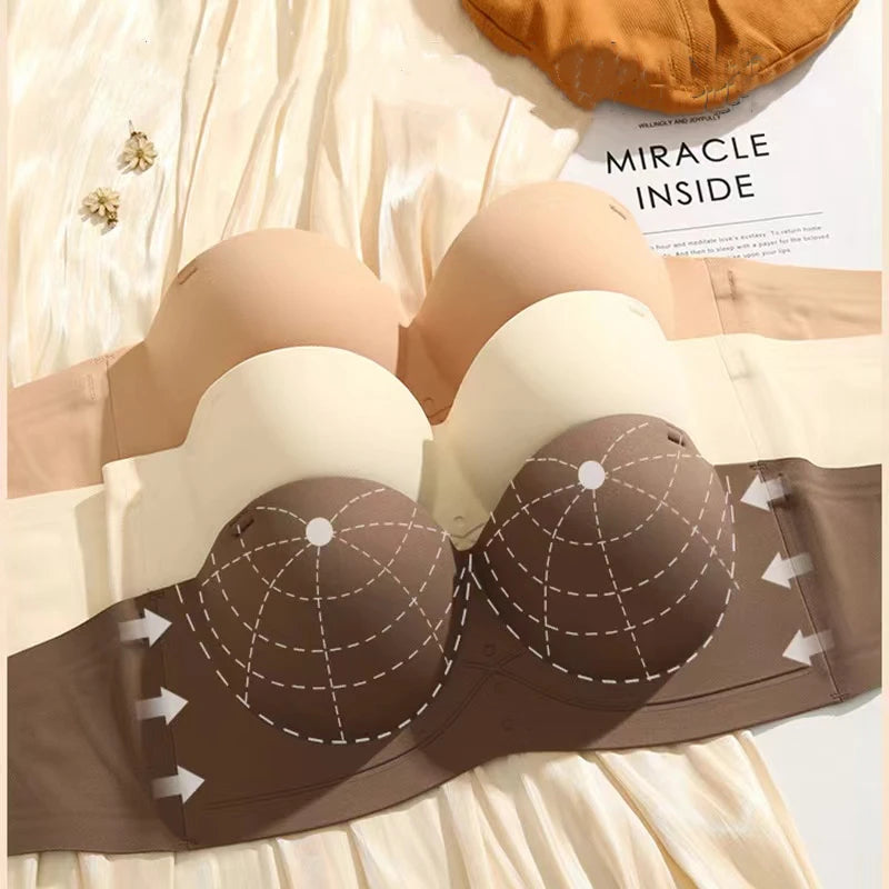Seamless Wire-Free Bra - 3/4 Cup