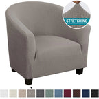 Anti-Slip Polyester Sofa Cover - Stretch Accent Chair Slipcover The Max Mall