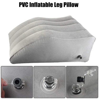 Inflatable Leg Pillow Wedge Pillow Knee Cushion For Travel