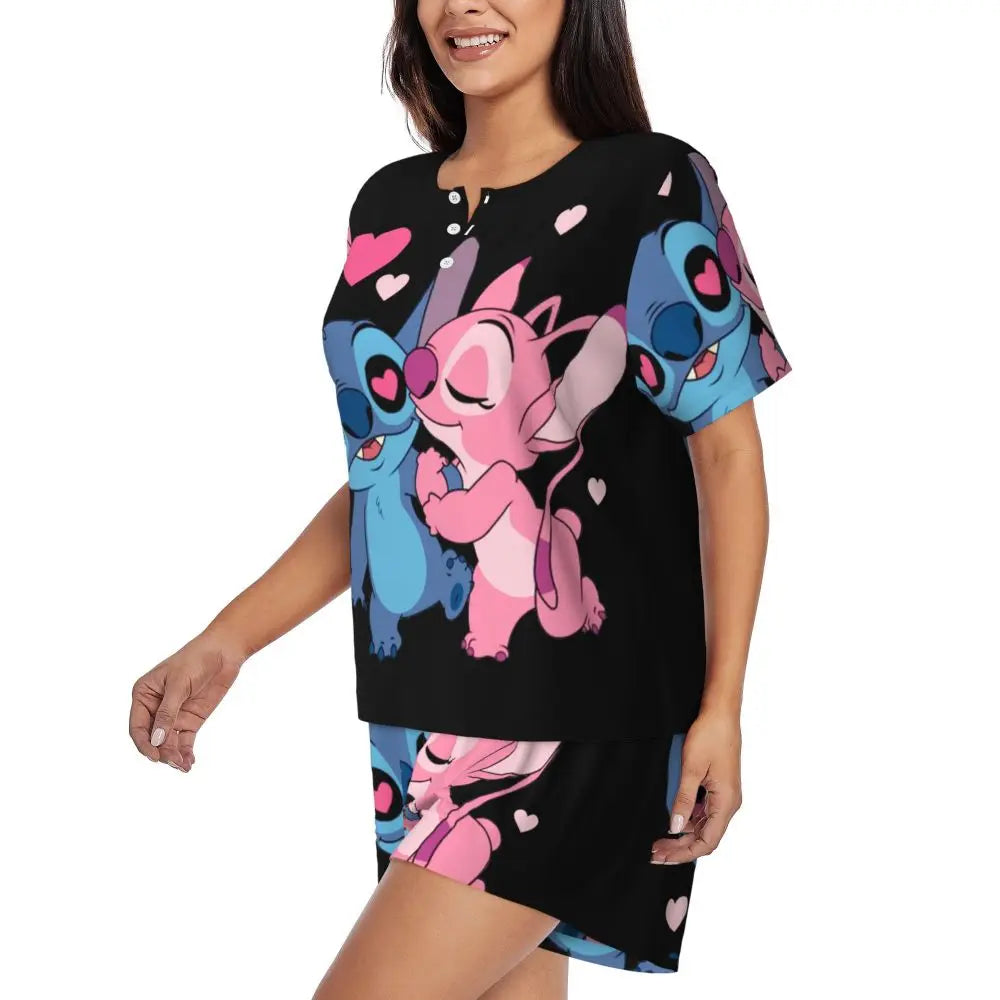 MINISO Summer Pajama Set - Print Design