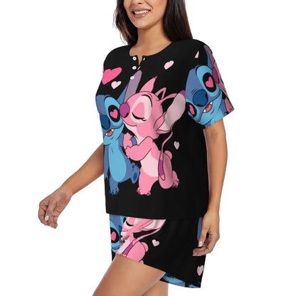MINISO Summer Pajama Set - Print Design