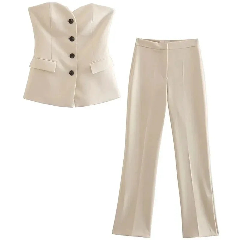 LWAIXS High Street Two-Piece Set - Strapless Top