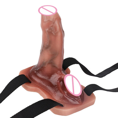 Realistic Vagina Dildos Underwear Pad Anal Clit Massage