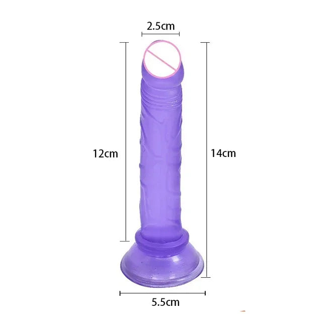Strap On Dildo Bullet G Spot No Vibrator Magic Wand Massager Vagina