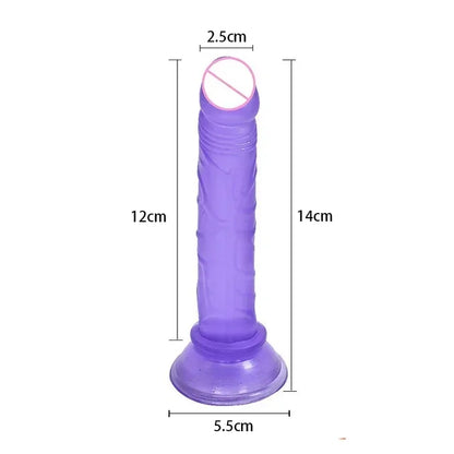 Strap On Dildo Bullet G Spot No Vibrator Magic Wand Massager Vagina