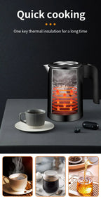 NEW Electric kettle Tea and coffee 0.5L stainless steel portable The Max Mall