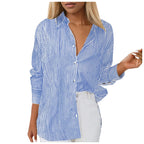 Women's Button Down Shirt - Casual Business NoEnName_Null