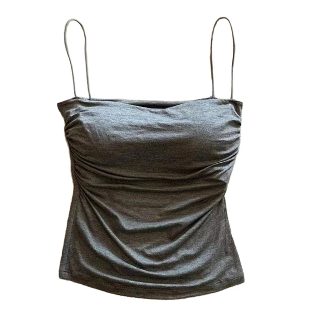 YJSFG HOUSE Padded Camisole - Built-in Bra