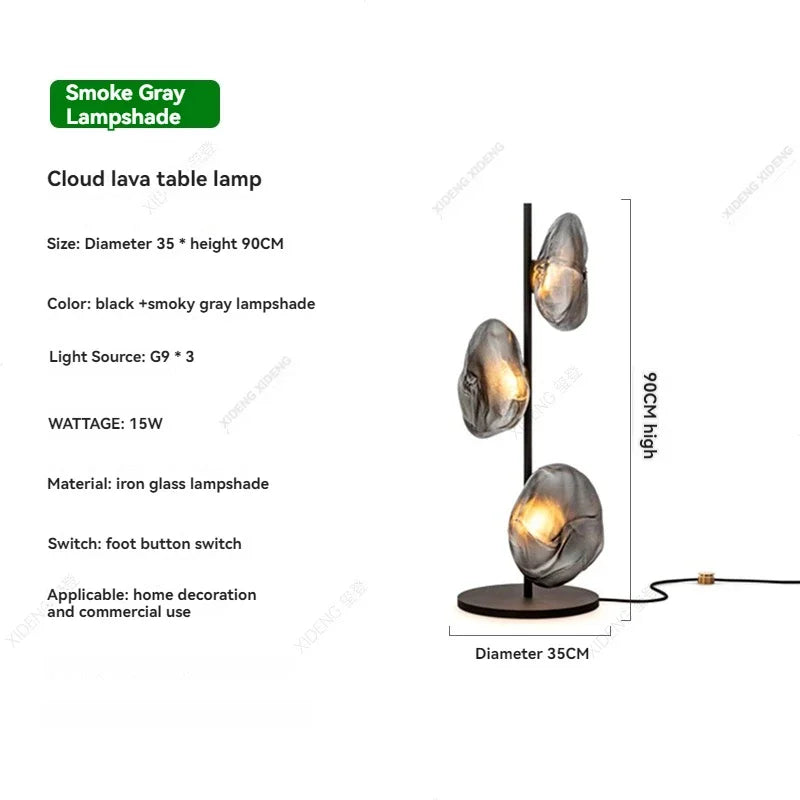 Artpad Italian Glass Floor Lamp
