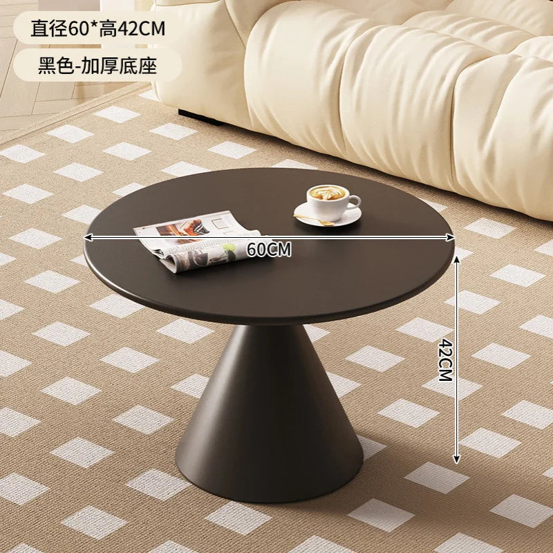 BOMP Round Coffee Table - Minimalist Modern Metal