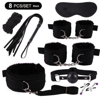 Exotic Bed Bondage Set BDSM Kits Exotic Sex Toys For Adults Games
