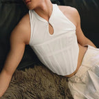INCERUN Men's Tank Top - Casual Solid INCERUN