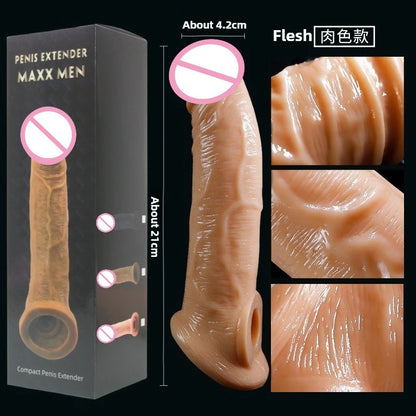 Penis Enhancement Sleeve with Ring