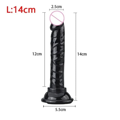 Sexy Strap On Dildo Bullet G Spot No Vibrator