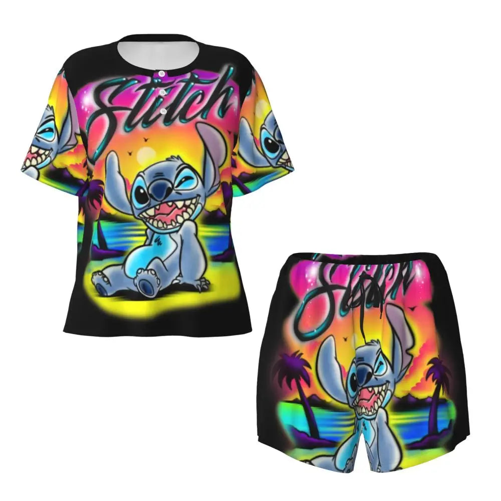 MINISO Summer Pajama Set - Print Design