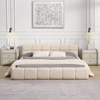 DAFIFY Checkerboard Headboard Bed Frame DAFIFY