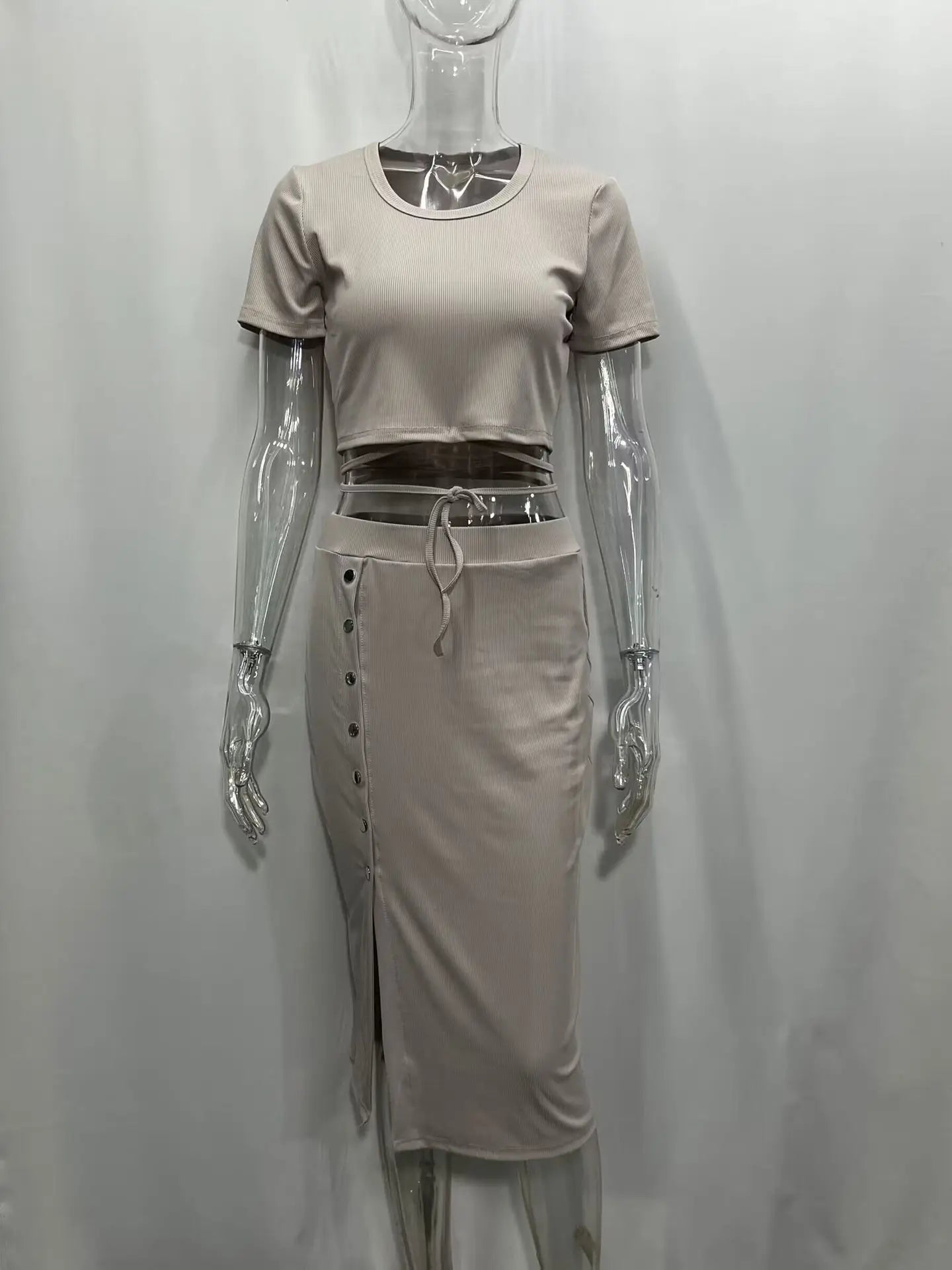 ELLGSSG Sexy Club Dress - Sheath Mid-Calf