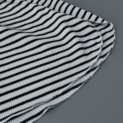 Linad Striped V-Neck Set