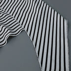 Linad Striped V-Neck Set The Max Mall